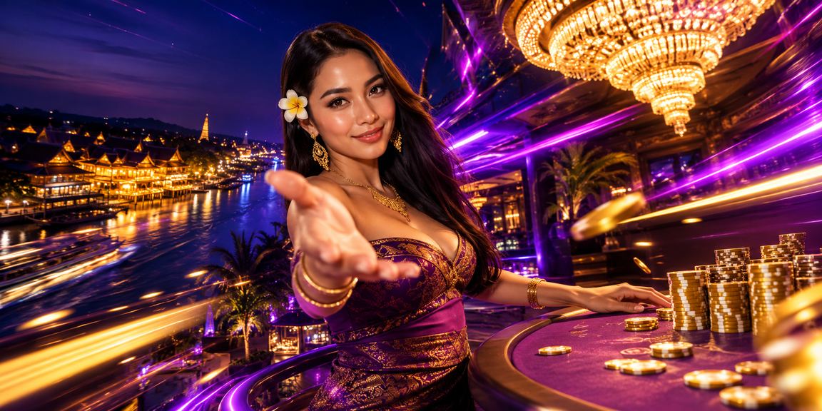 Tampilan layar neon berwarna cerah menampilkan bonus cashback dan promosi platform online