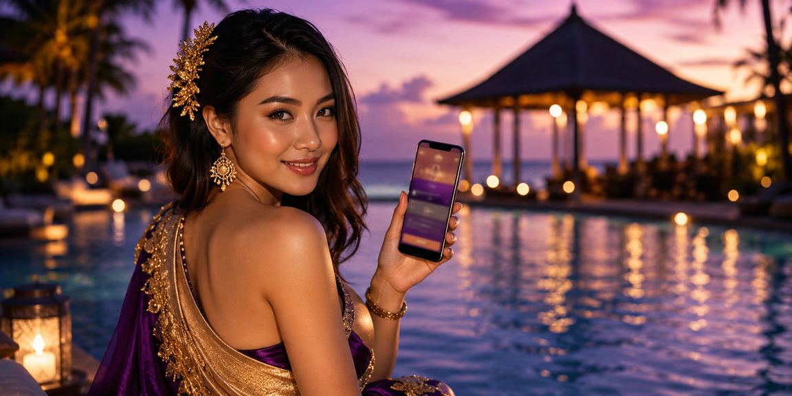 Pemain menggunakan ponsel melihat halaman taruhan olahraga di platform modern